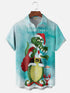 Men's Christmas Funny Graphic Short Sleeve Hawaiian Shirt